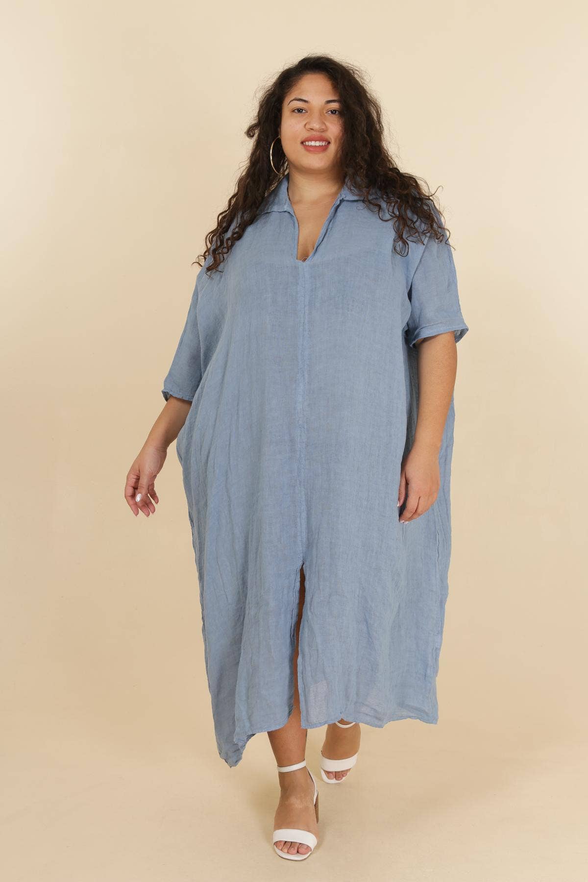 Linen Caftan (One Size)