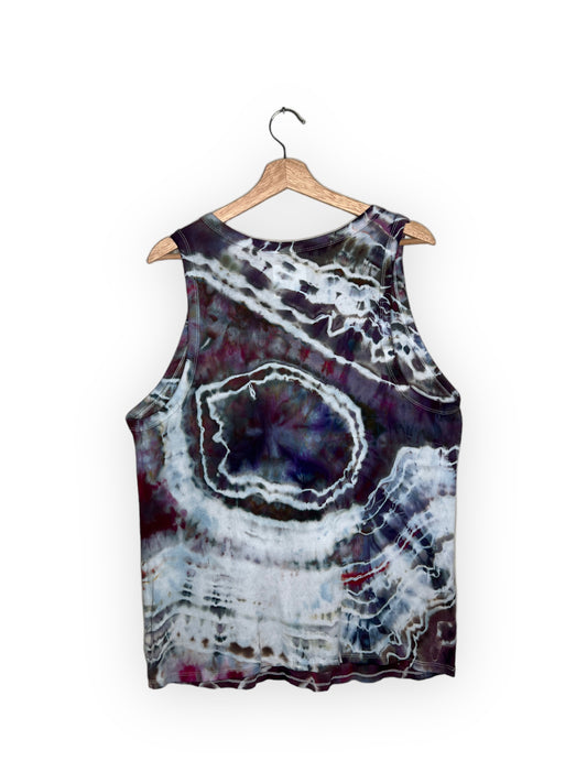 Pomegranate and Steel High Neck Tank (2X)