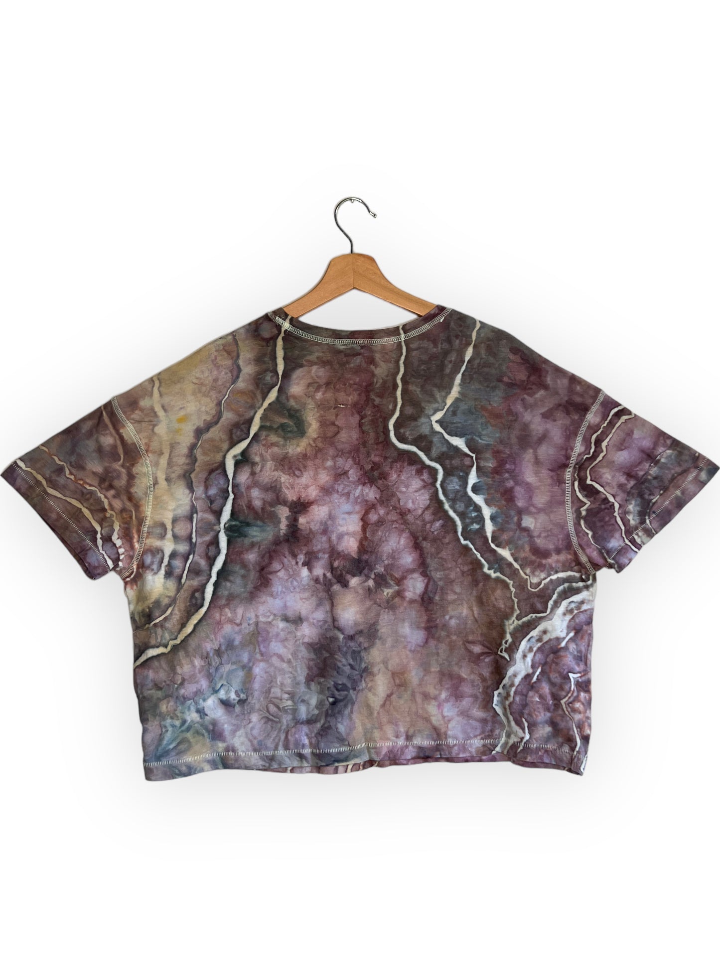Purple Storm Cloud Pocket T-Shirt (XXL)