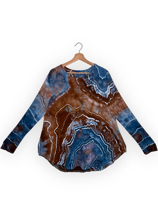 Long Sleeve Rayon Shirt (1X)