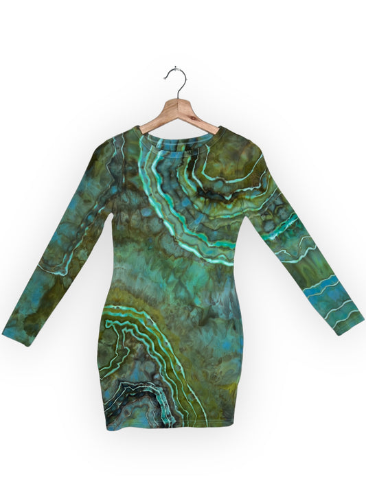 Long-Sleeve Bodycon Mini (S)