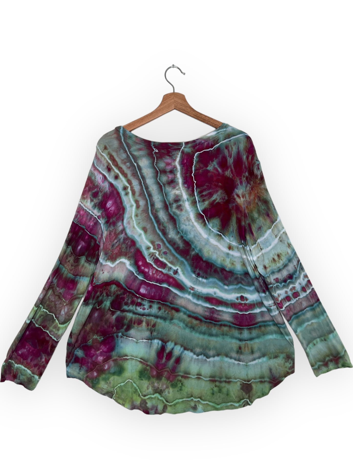 Long Sleeve Rayon Shirt (3X)