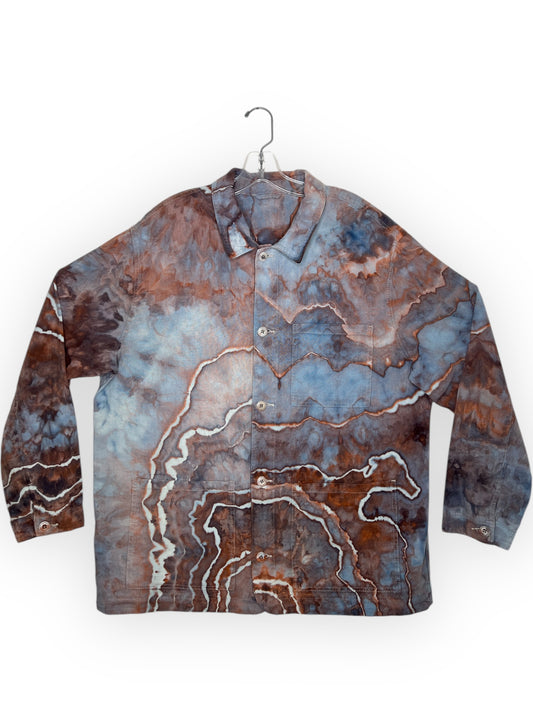 Linen Blend Chore Coat (XL)