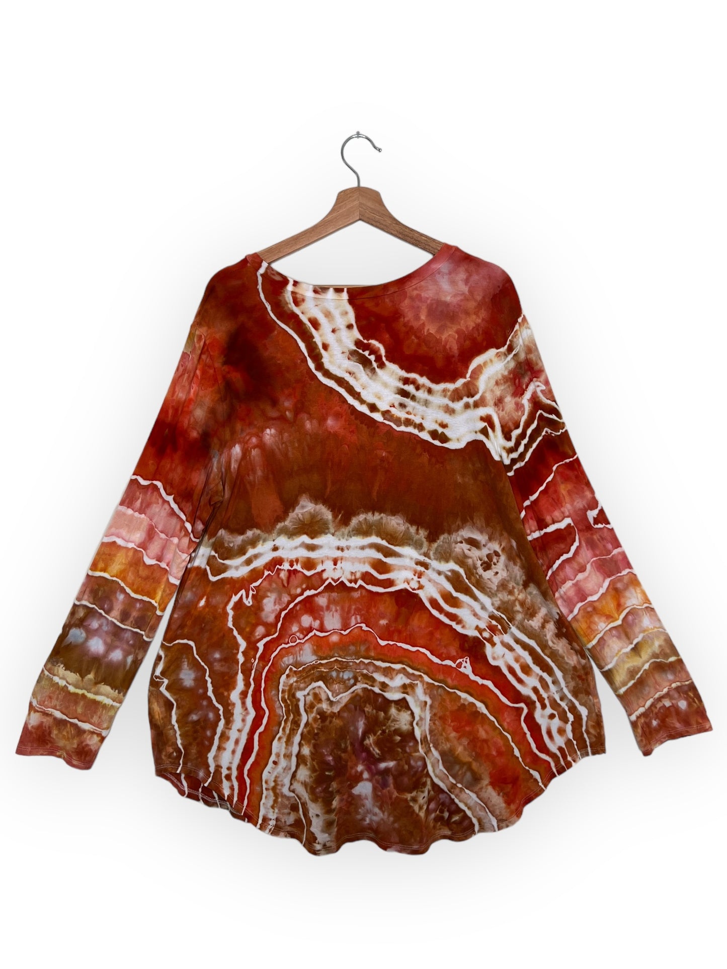 Long Sleeve Rayon Shirt (3X)