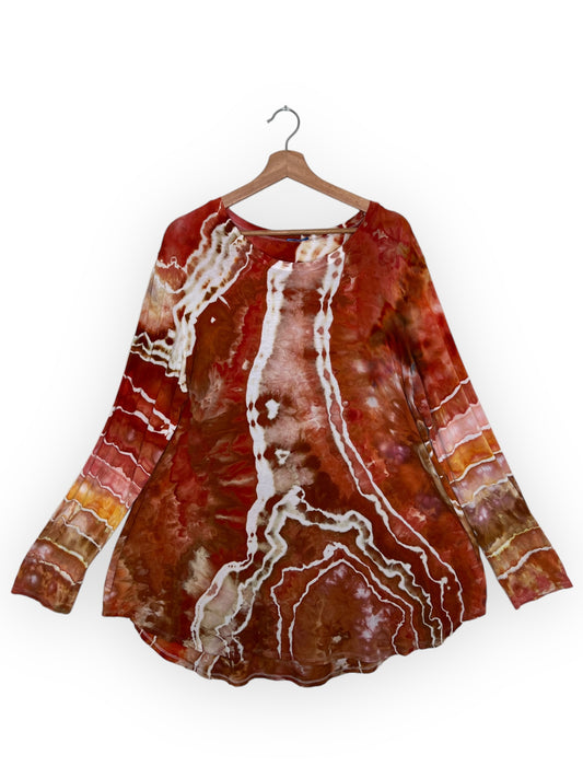 Long Sleeve Rayon Shirt (3X)