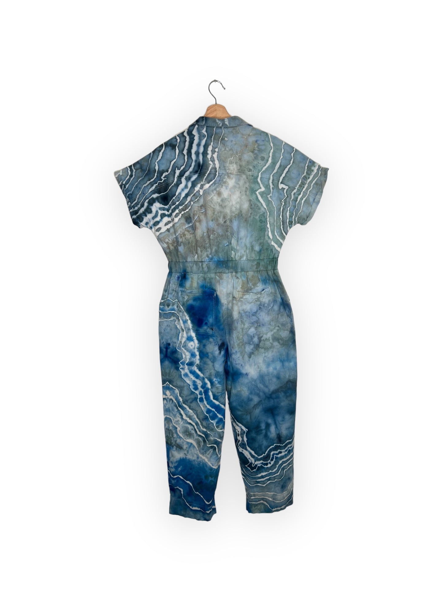 Linen Blend Boilersuit (Size 10)