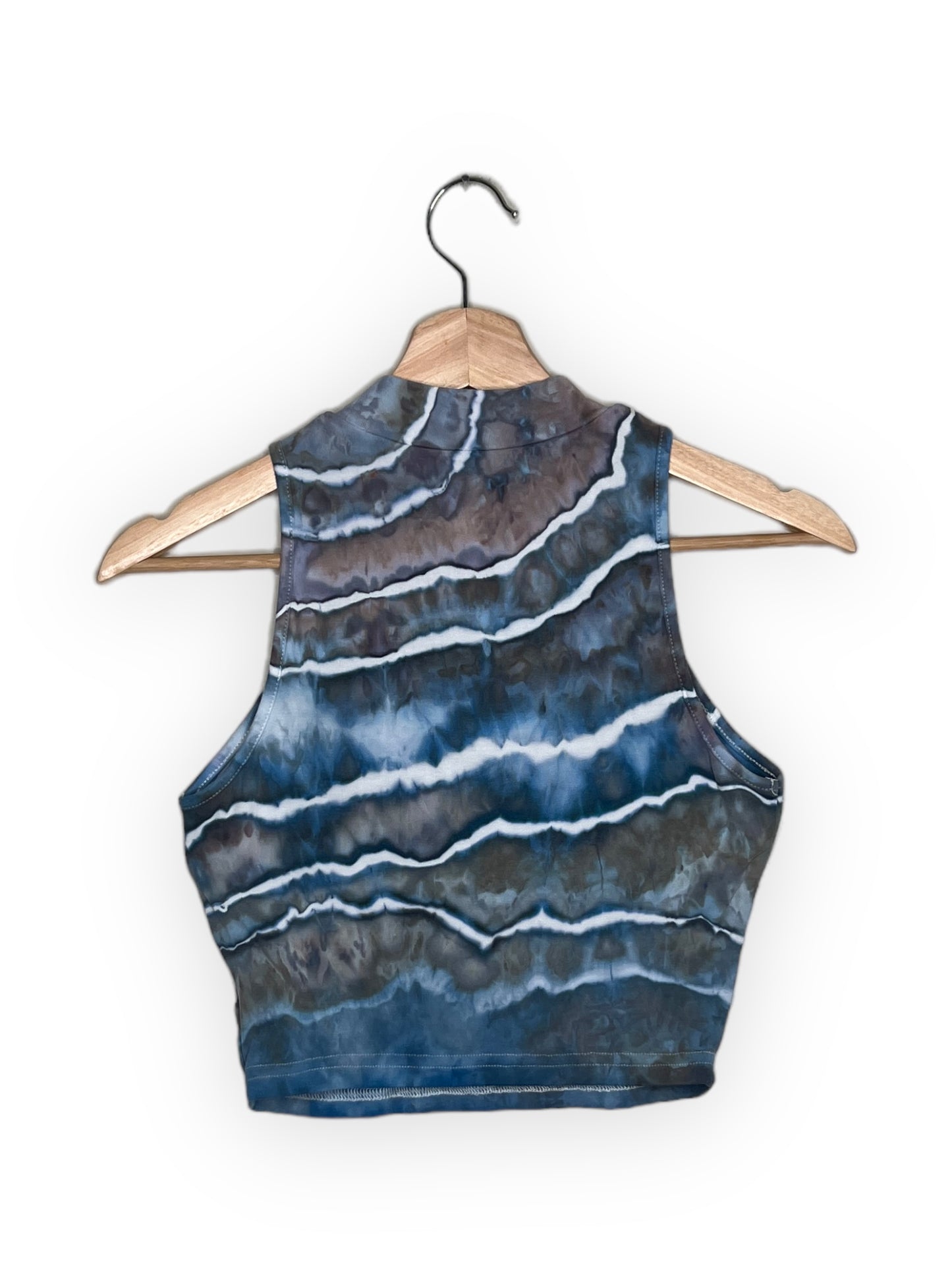 Cropped Mock Neck Tank (Small)