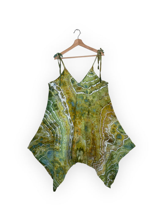 Linen Harem Jumpsuit (One Size - Fits S-XL)