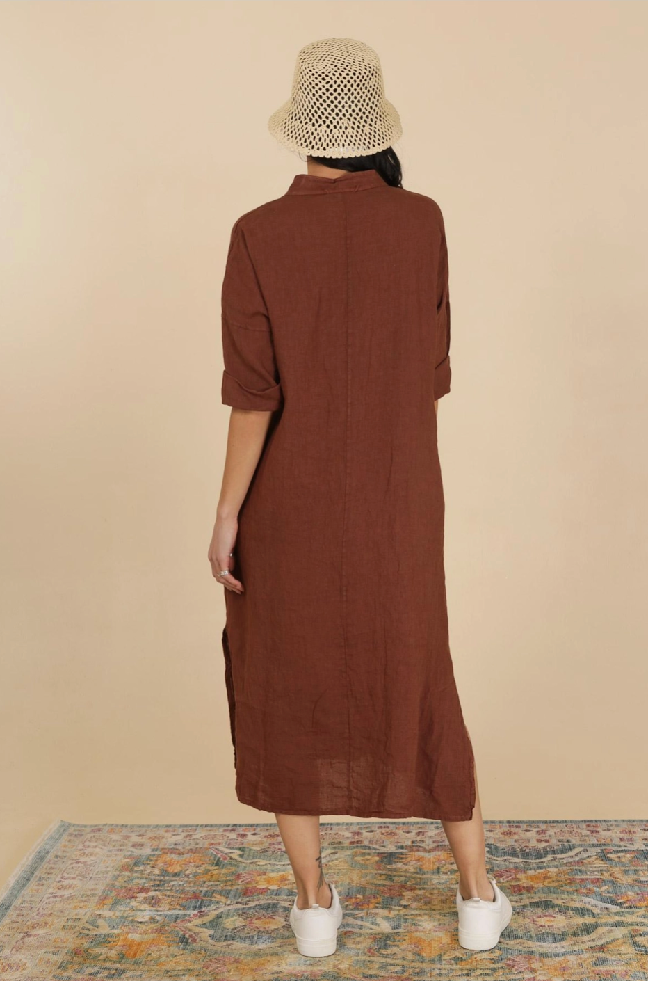 Linen Caftan (One Size)