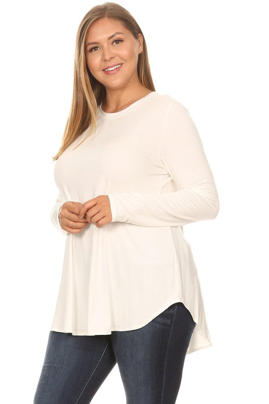 Long Sleeve Rayon Shirt (3X)