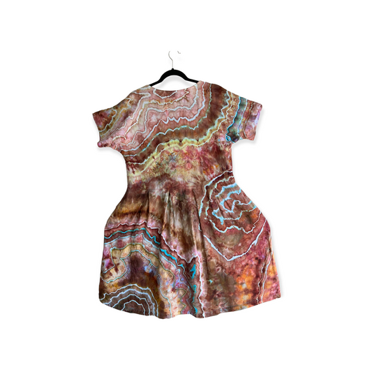 European Flax Linen Dress (M/L)