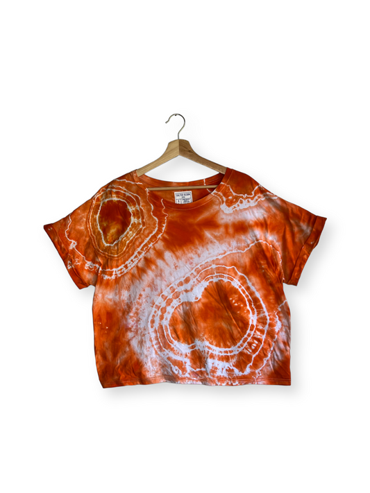 Bright Orange Geodesic Shirt (XL)