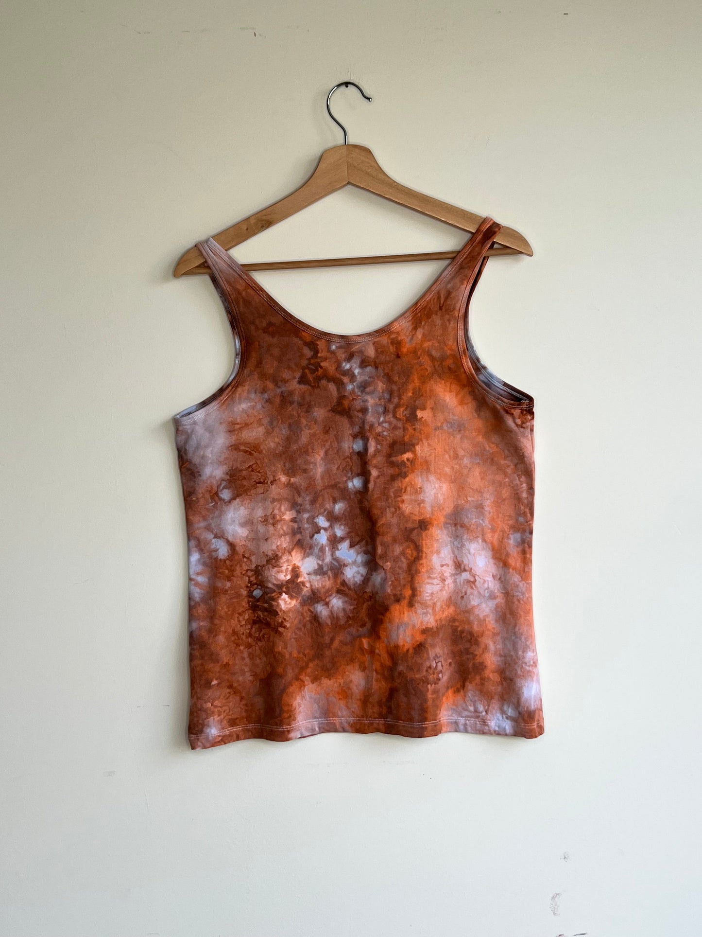 Cedar and Blue Lightweight Tank Top (Large)