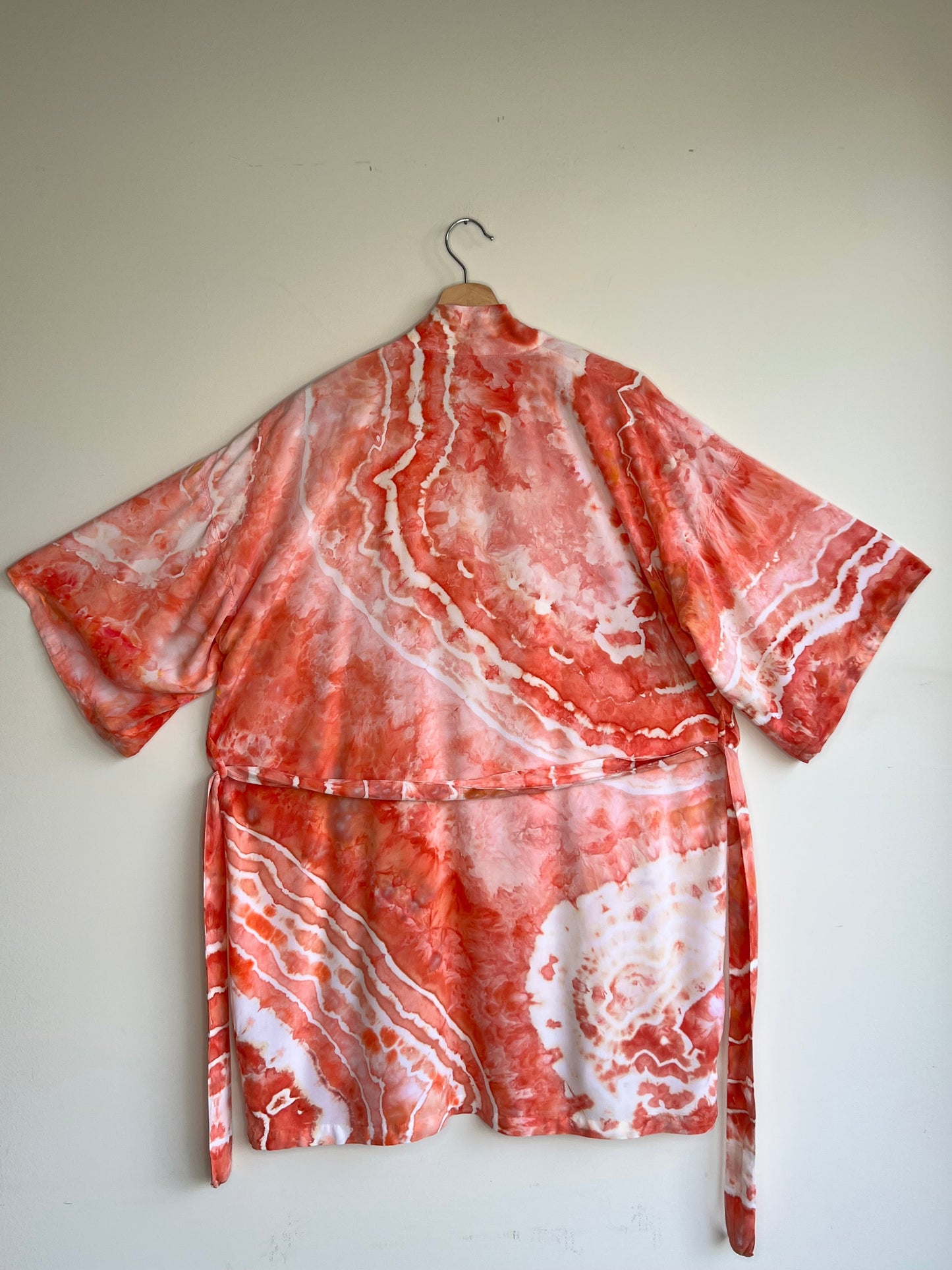Rayon Belted Robe (One Size - Fits Small to XL)