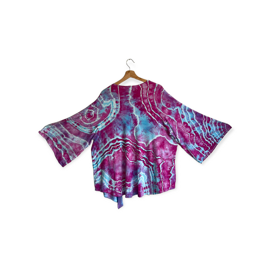 Kimono Cardigan - Blue Violet (L)