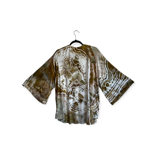 Kimono Cardigan - Burnished Sage (L)