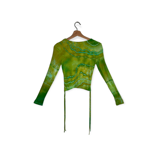 High Sierra Crop - Electric Lime (S)