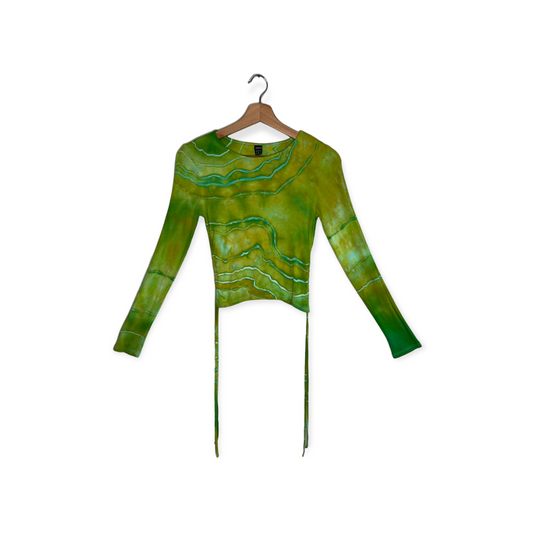 High Sierra Crop - Electric Lime (S)