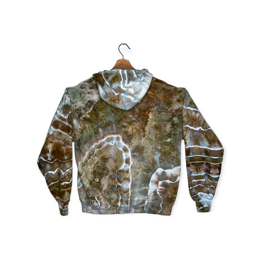 Zip Up Hoodie - Hippie Camo (M)