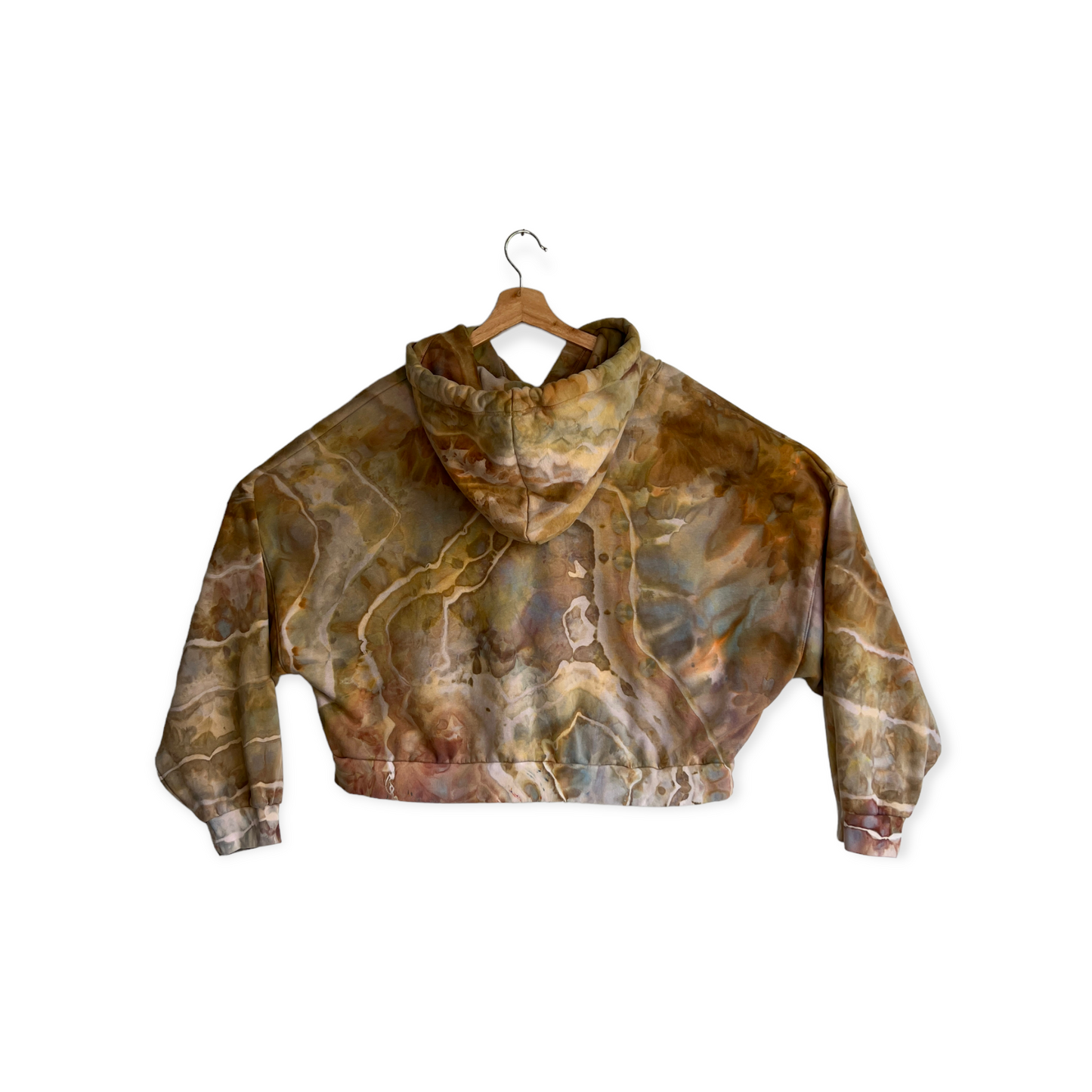 Oversized Cropped Hoodie - City Rain (XXL)
