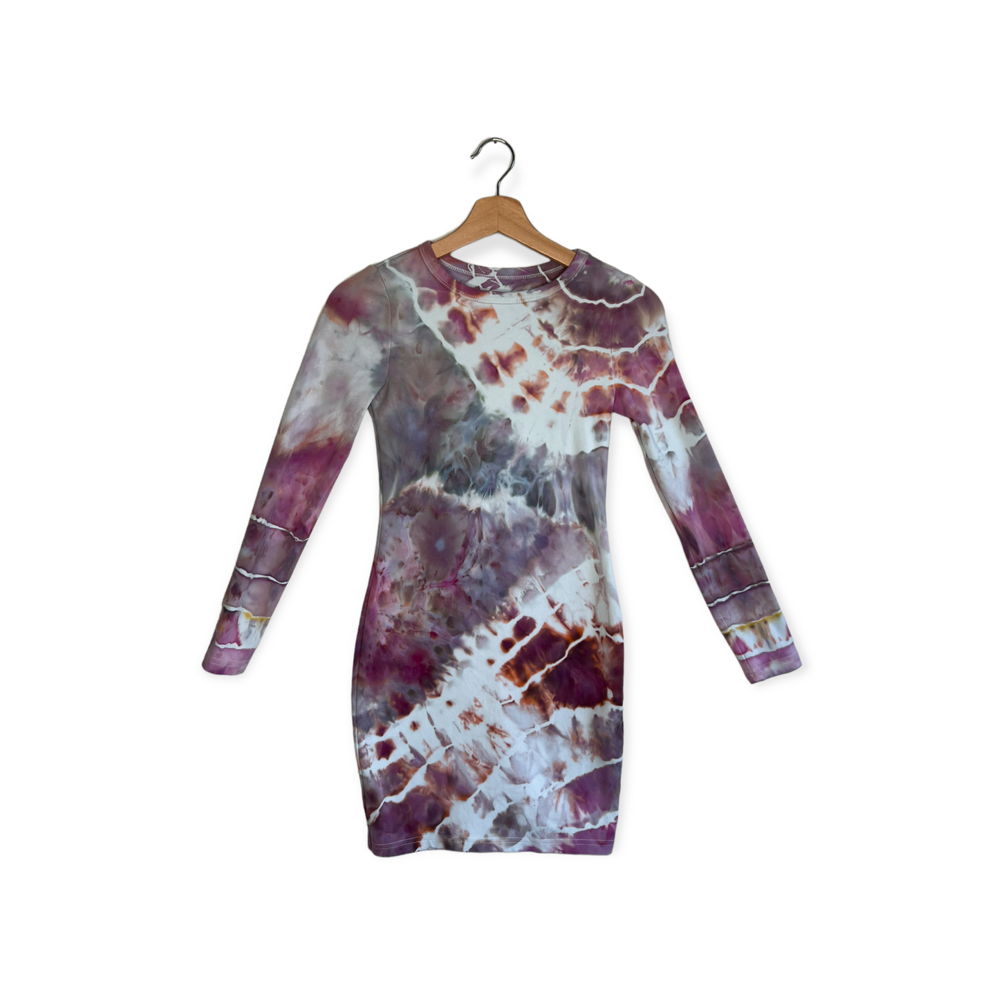 Long-Sleeve Bodycon Mini - Pomegranate Steel (XS)