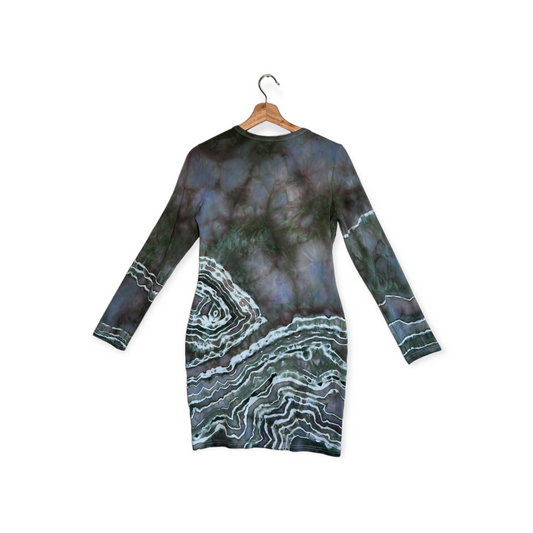 Long-Sleeve Bodycon Mini - Purple Sage (XL)