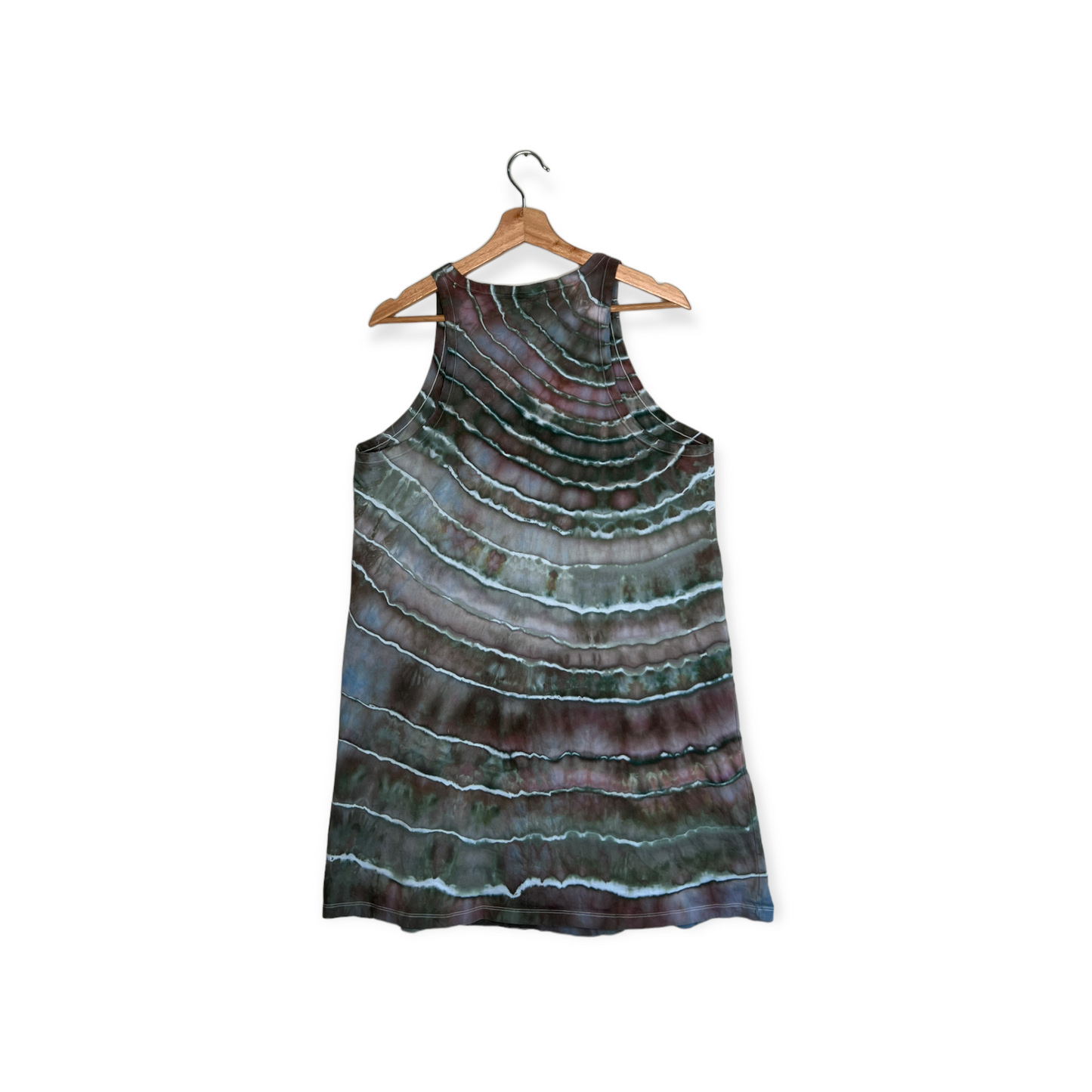 Sleeveless Tank Dress - Nickel Gray (L)