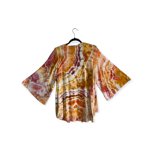 Kimono Cardigan - Stone Fruit (M)