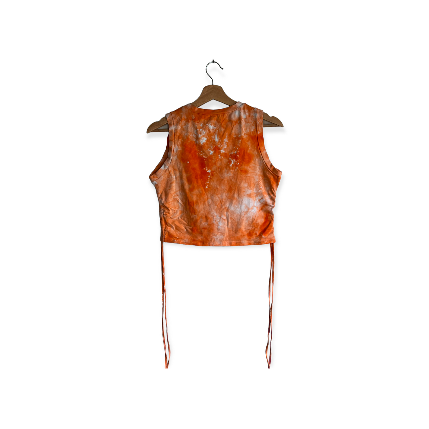 Sleveless Crop - Pink and Coral Ronstar (M)