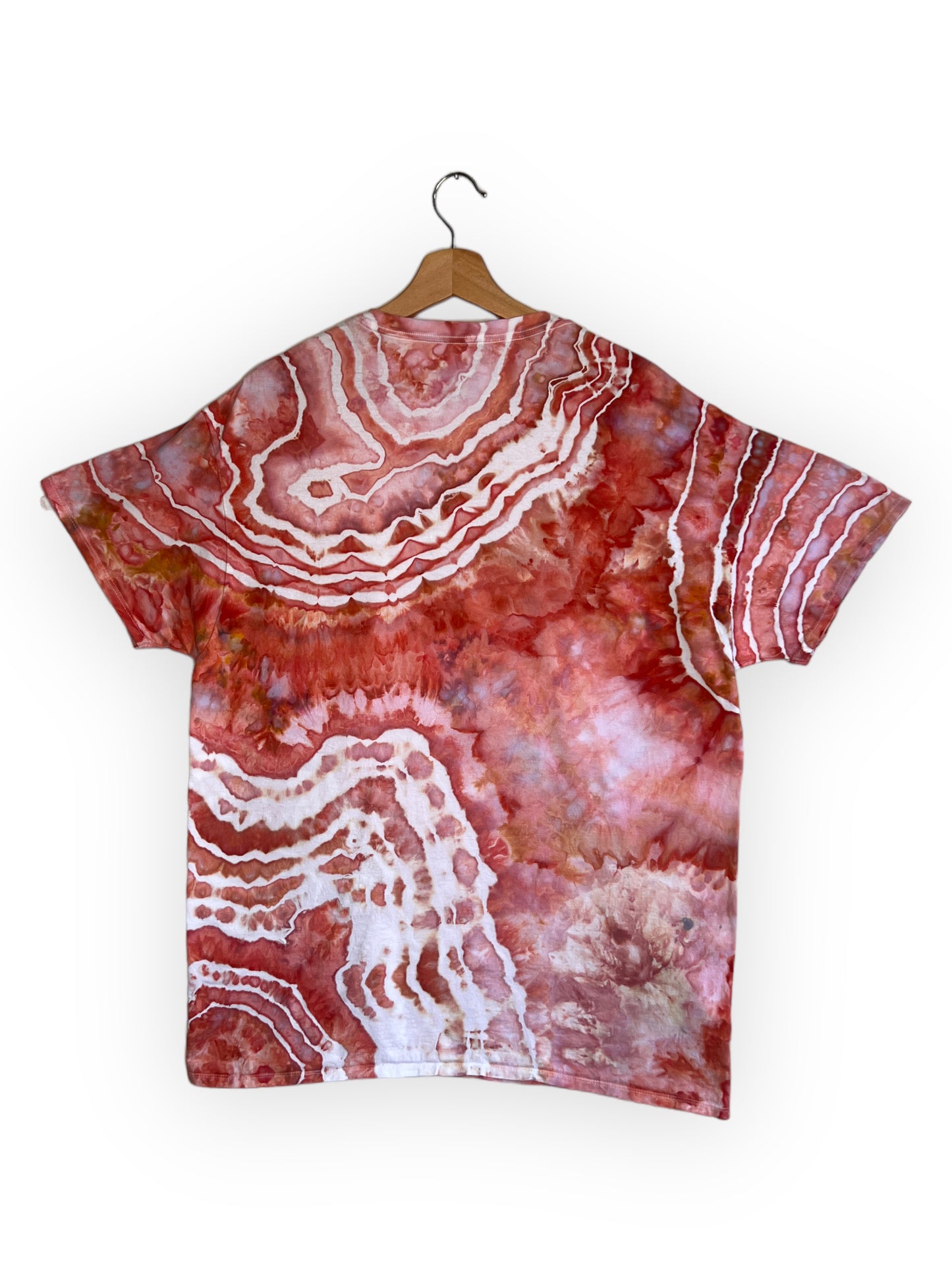 Terracotta Peach Geode T-Shirt (XL)
