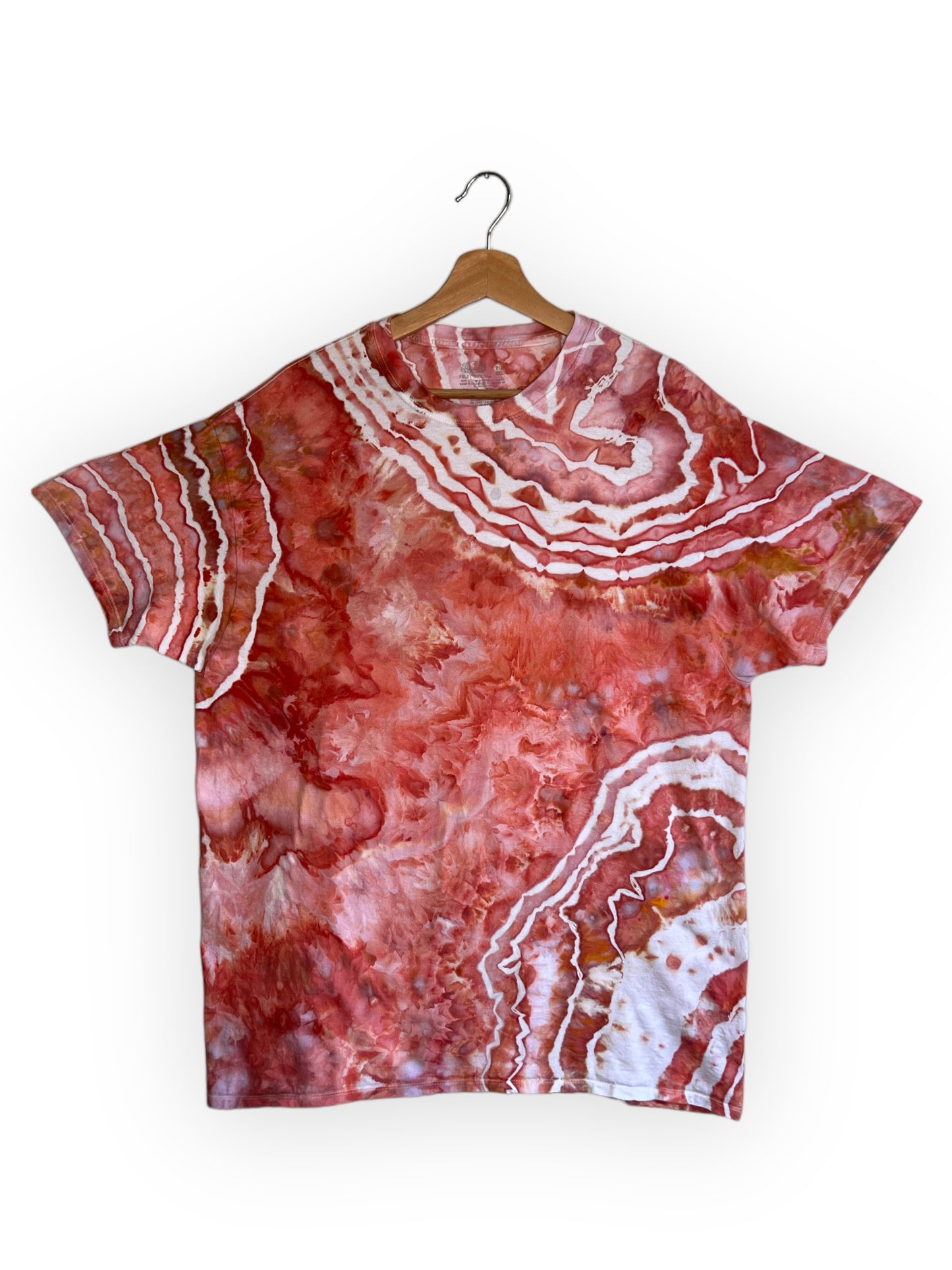 Terracotta Peach Geode T-Shirt (XL)
