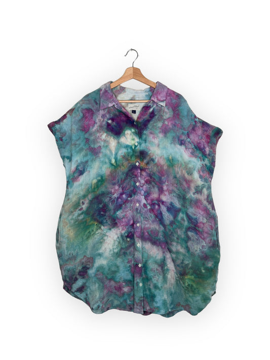 Cotton Gauze Shift Dress (XXL)