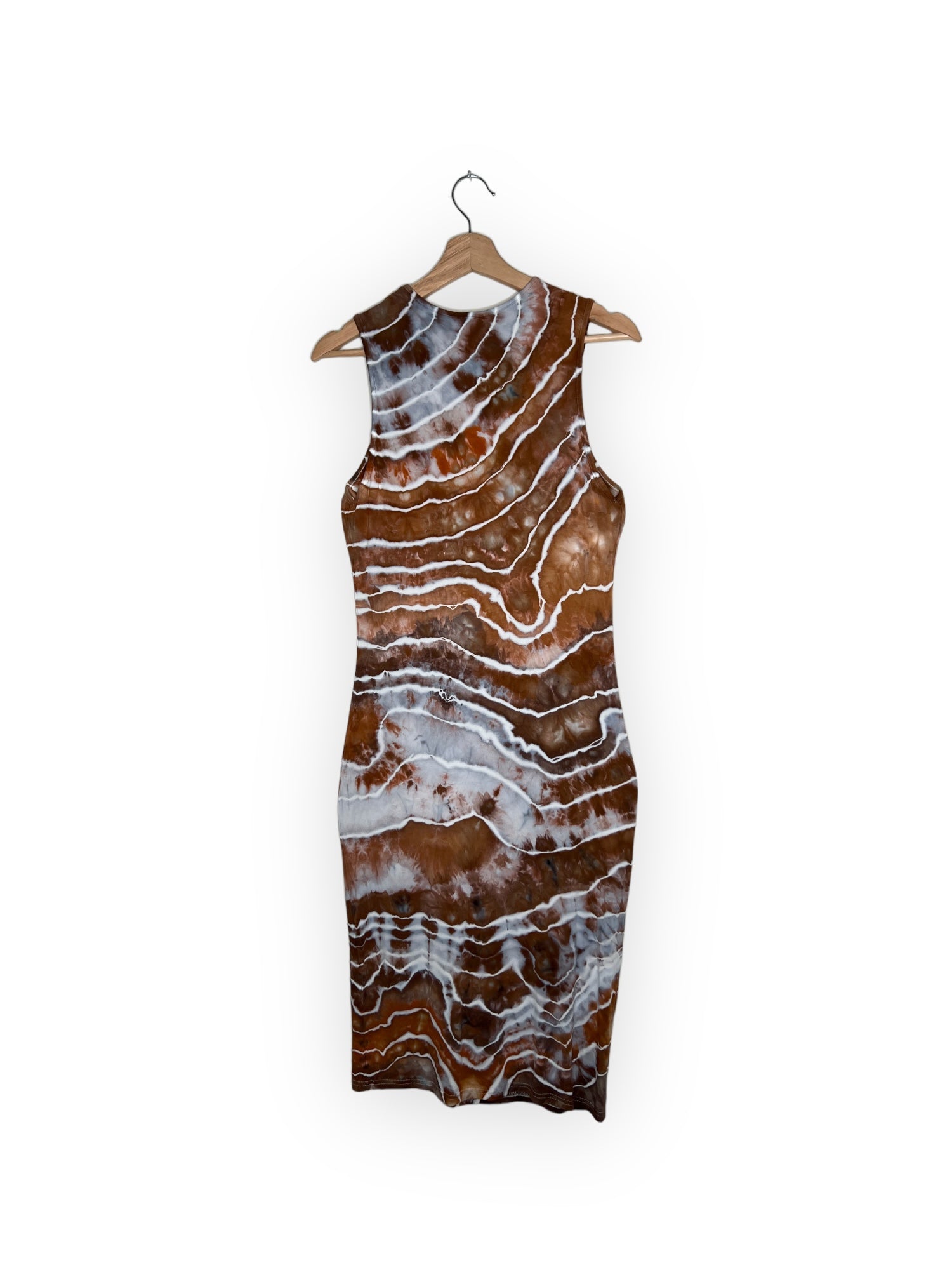 Bodycon Midi Dress (M) Salted Ocean Dyes Bodycon Midi Dress (M) Salted Ocean Dyes