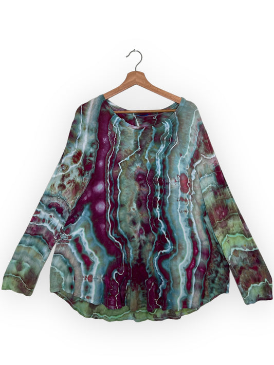 Long Sleeve Rayon Shirt (3X)