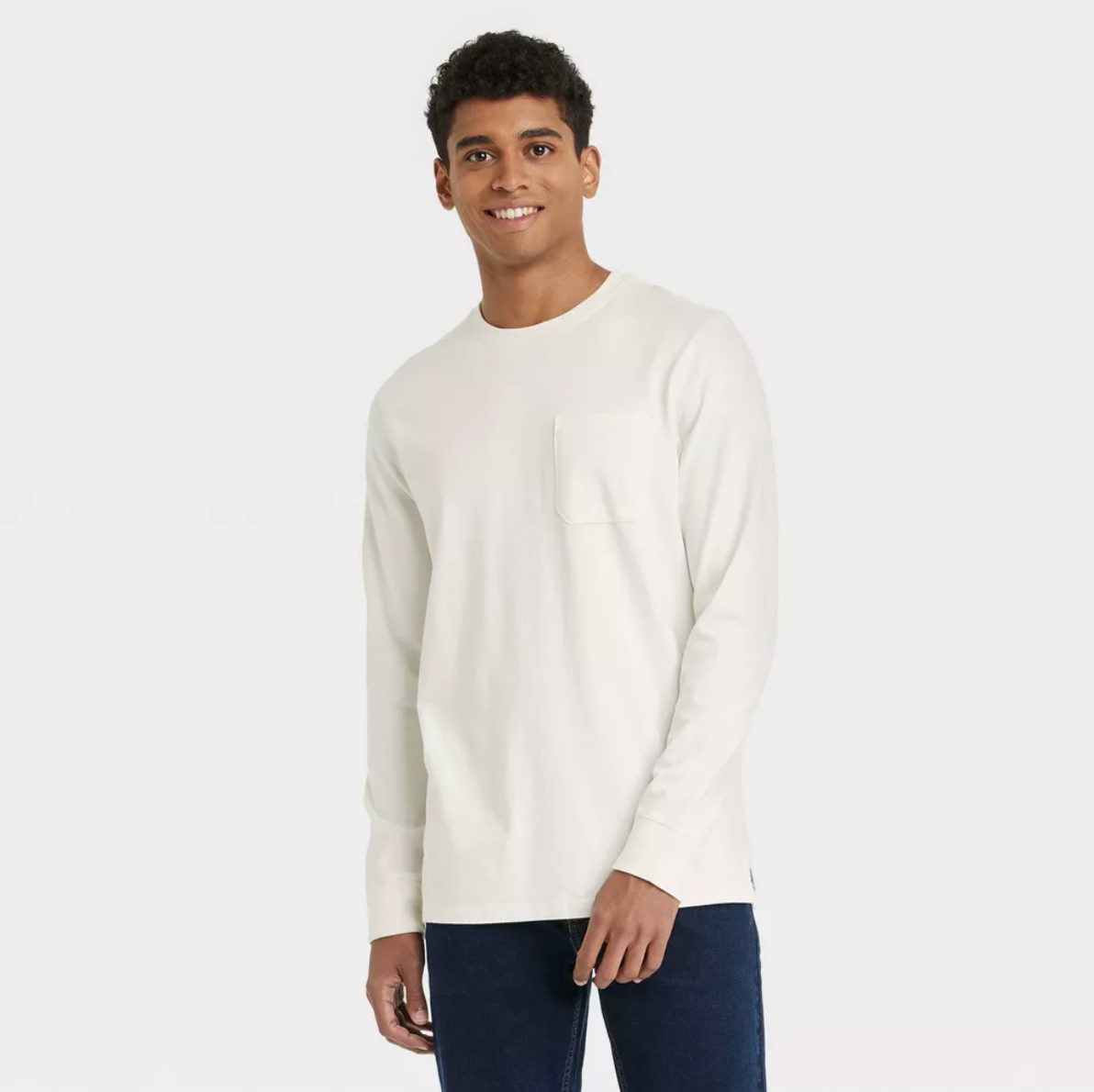 Long-Sleeve Pocket Shirt (S)