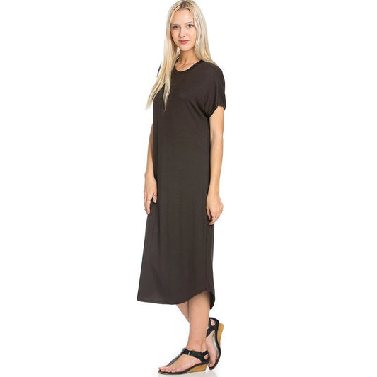 Loose Fit Rayon Dress (S)