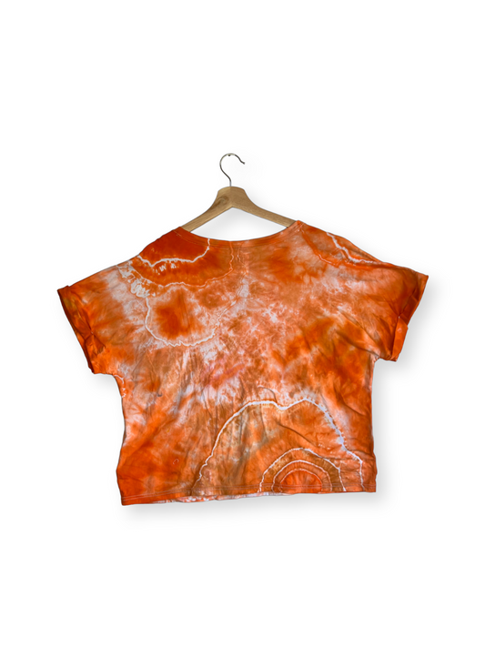 Bright Orange Geodesic Shirt (XL)