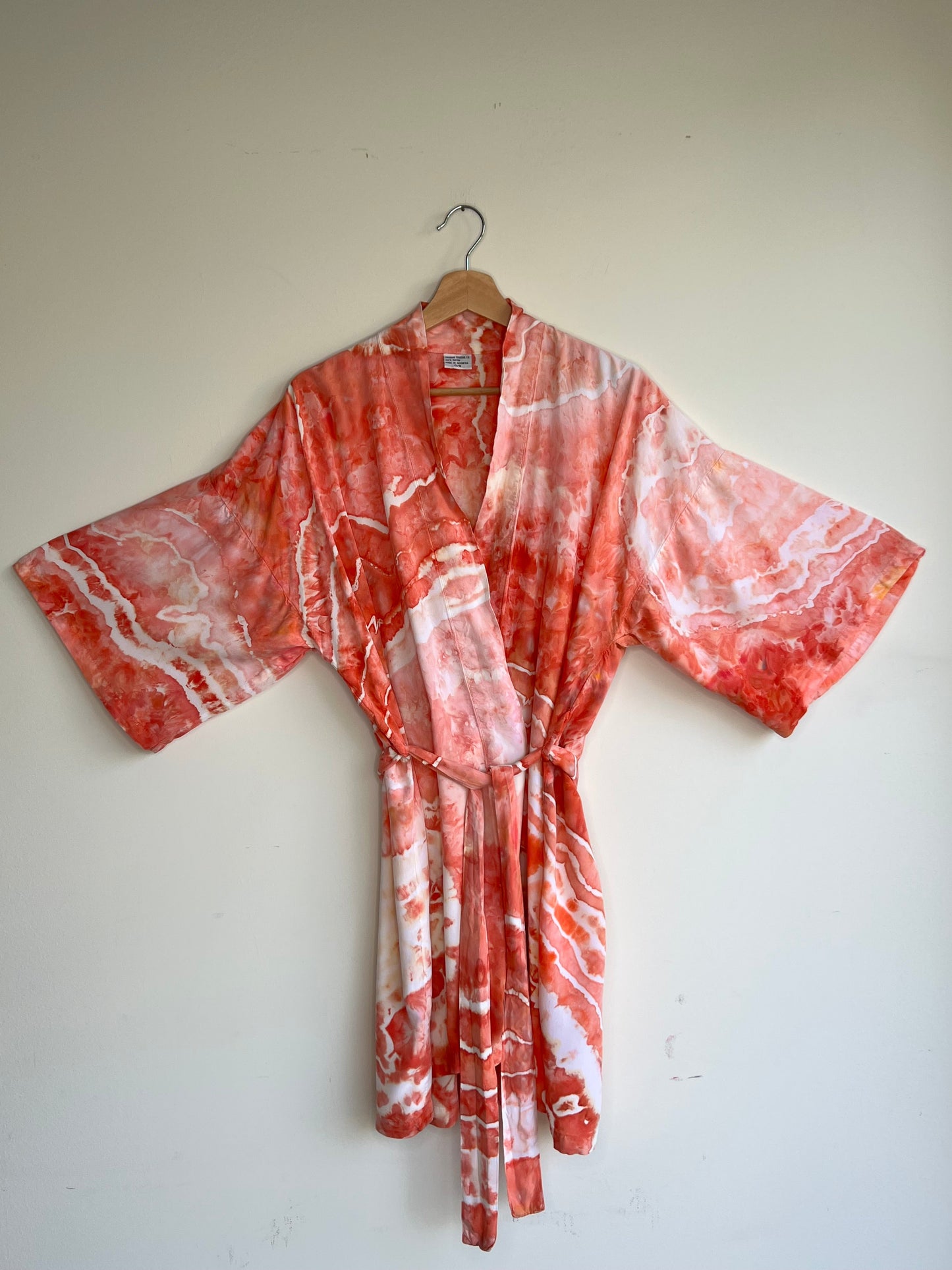 Rayon Belted Robe (One Size - Fits Small to XL)