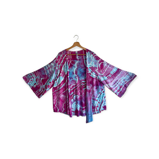 Kimono Cardigan - Blue Violet (L)