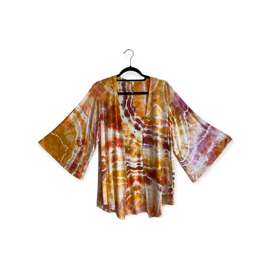 Kimono Cardigan - Stone Fruit (M)